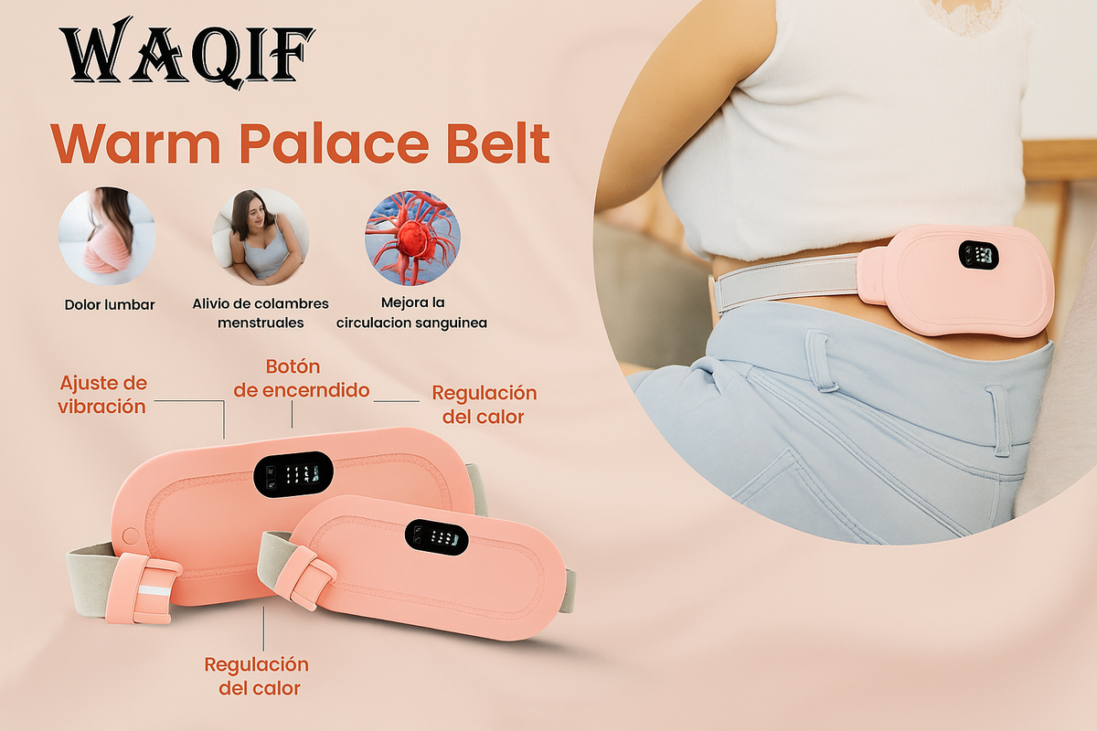 Cinturón para cólicos– Alivio en minutos