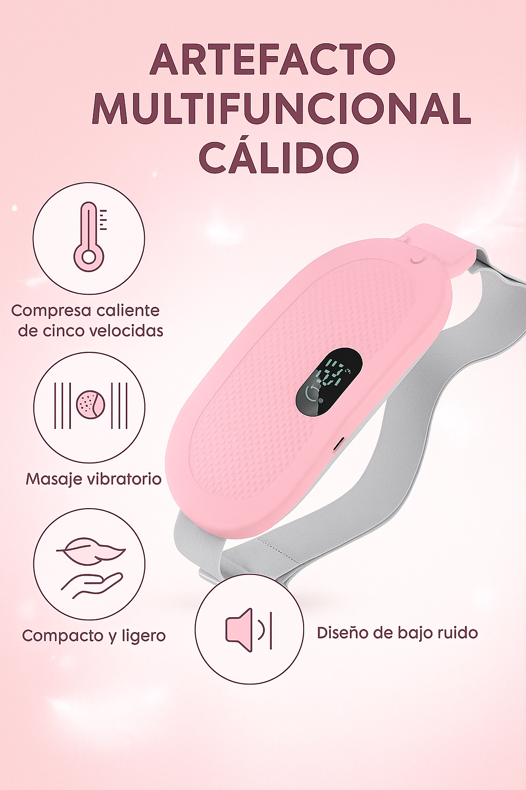 Cinturón para cólicos– Alivio en minutos