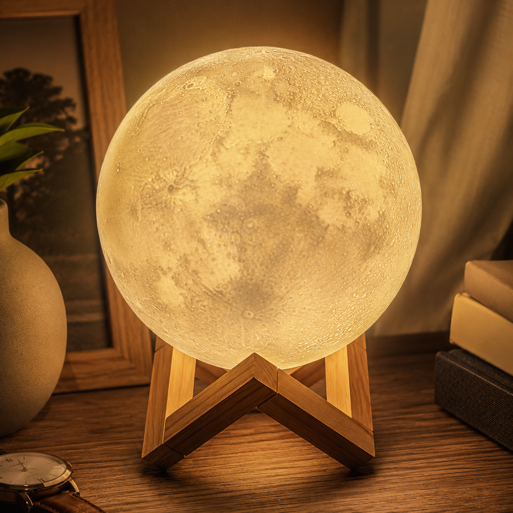 Lámpara Luna Difusora