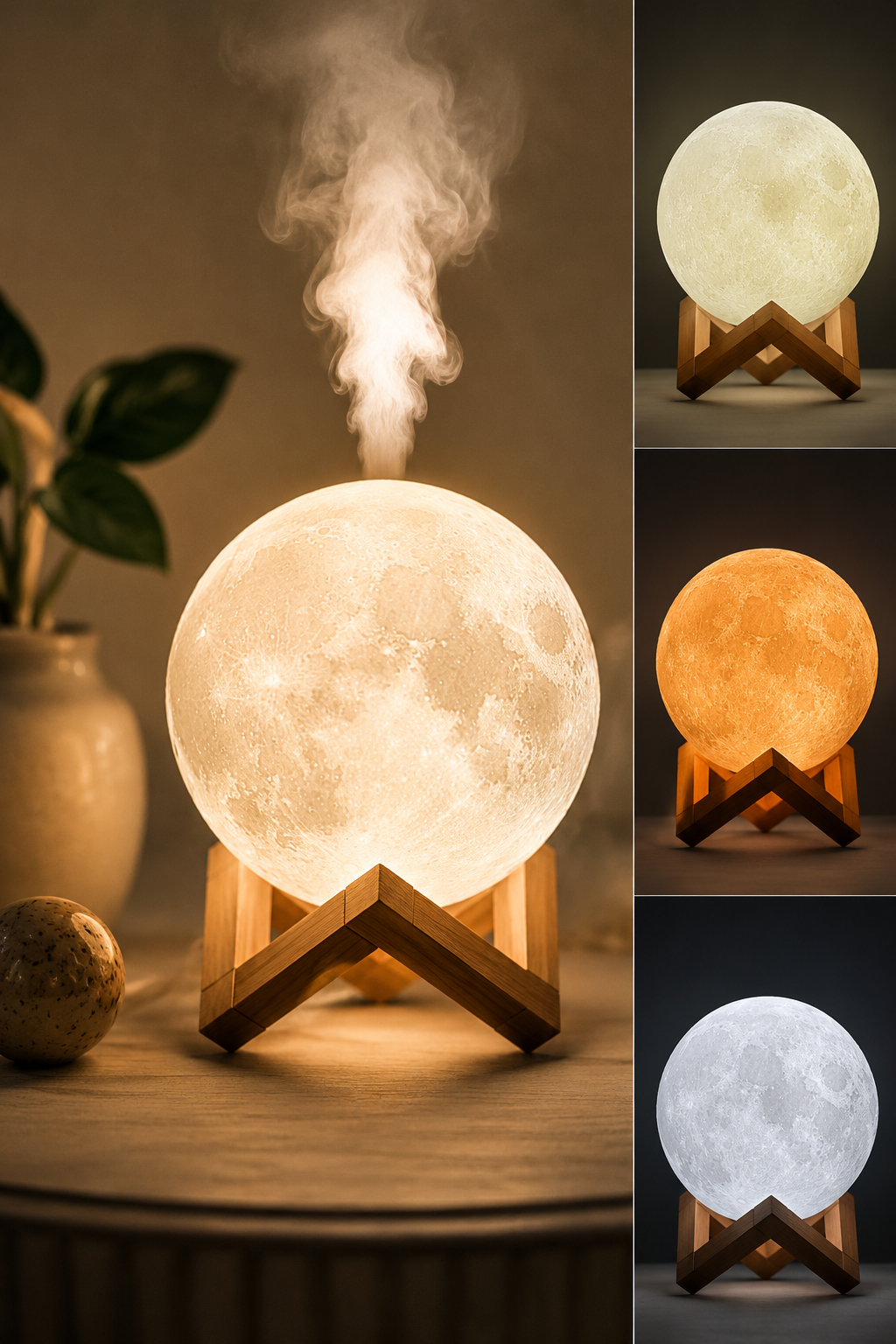 Lámpara Luna Difusora