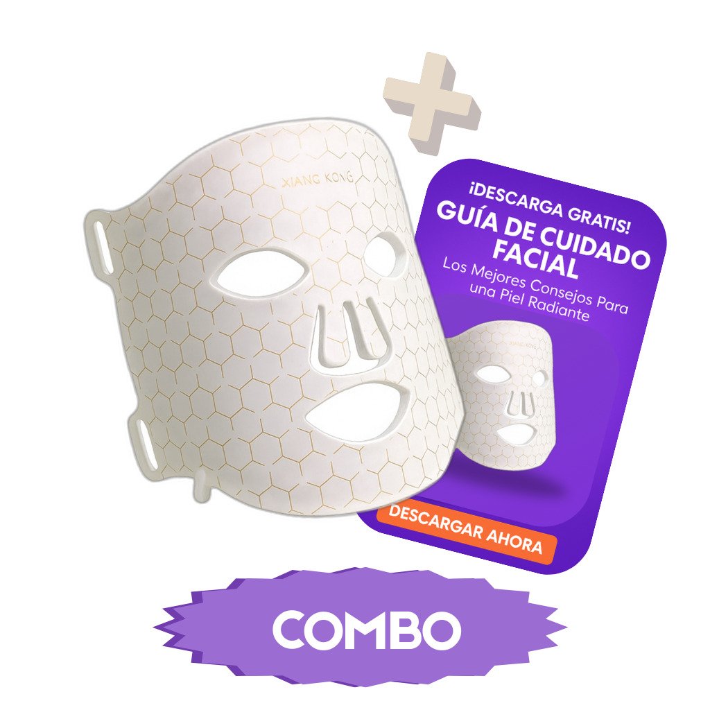 Mascarilla LED Recargable