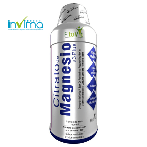 ✨ Citrato de Magnesio S3 - Plus – Bebida Funcional para tu Bienestar 🌿 - CuerAct
