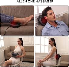 ✨ Almohada de Masaje con Terapia Infrarroja – Alivio Rápido y Relajación Completa ✨