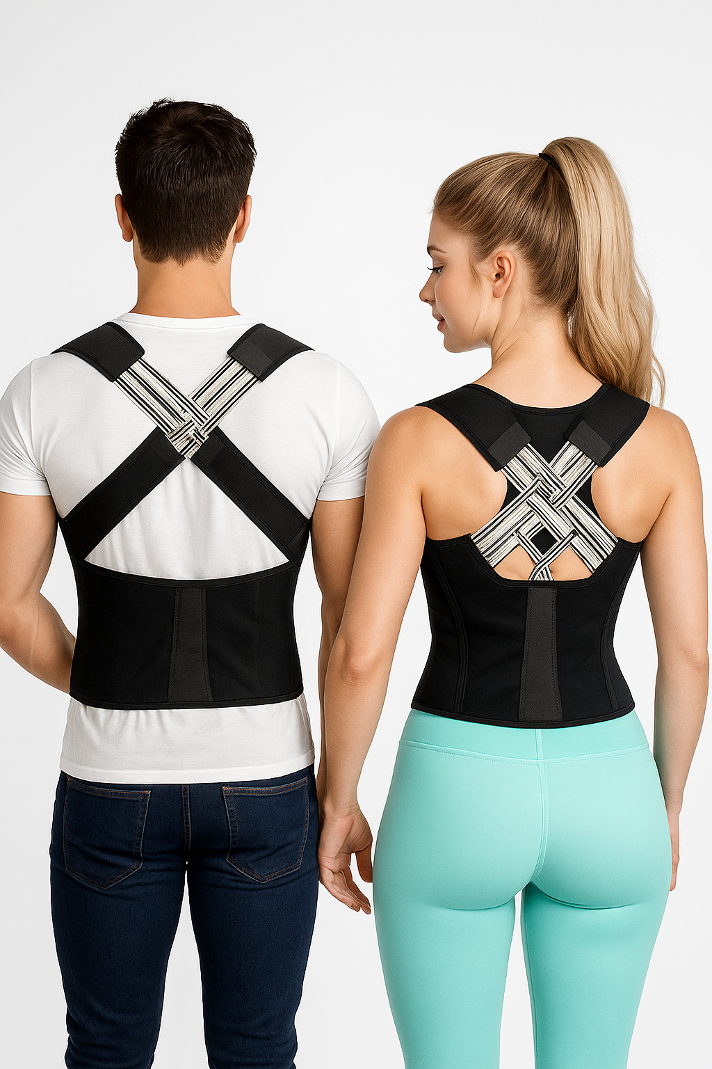 🔥 Corrector de Postura con Soporte Lumbar