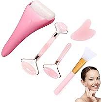 💆‍♀️ Kit de Rodillos Faciales 4 en 1 – Frescura, Limpieza y Rejuvenecimiento en un Solo Paso