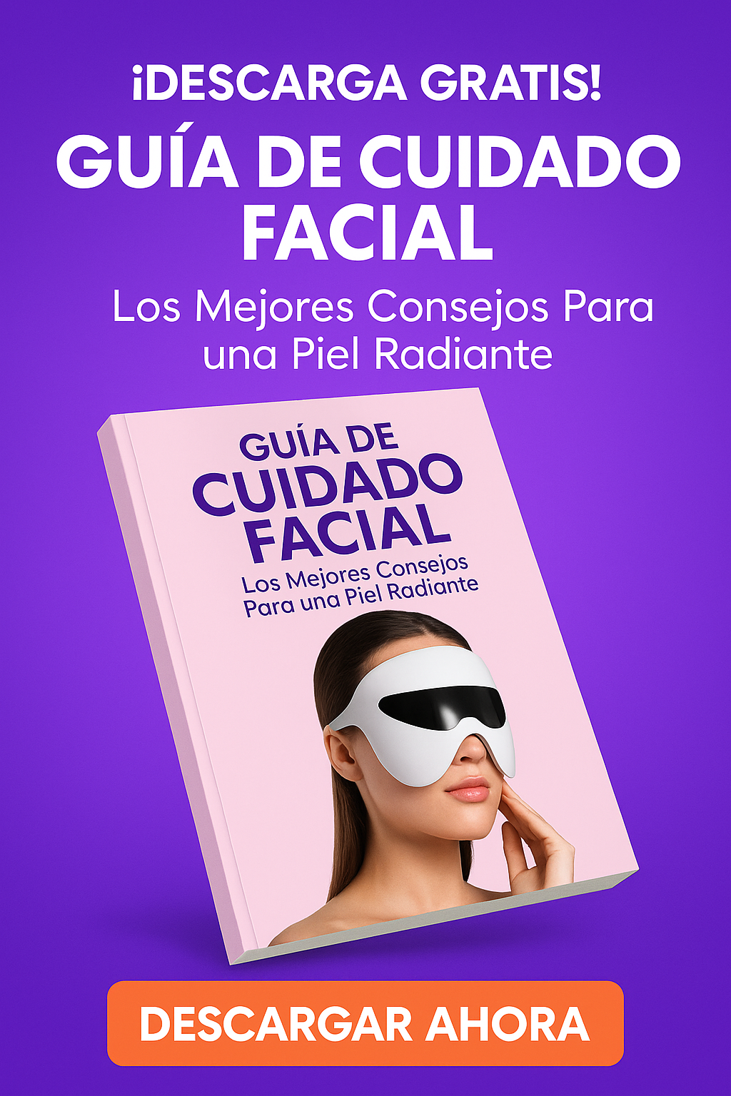 Mascarilla LED Recargable